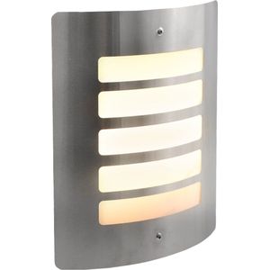 Olucia Manuel - Moderne Buiten wandlamp - Aluminium - Zilver