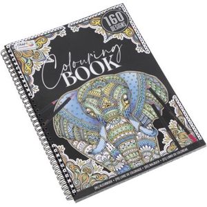 Craft sensation kleurboek olifant met 160 ontwerpen