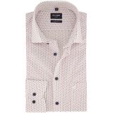 Olymp - Modern Fit - Overhemd - Wit Roze Blauw - Katoen