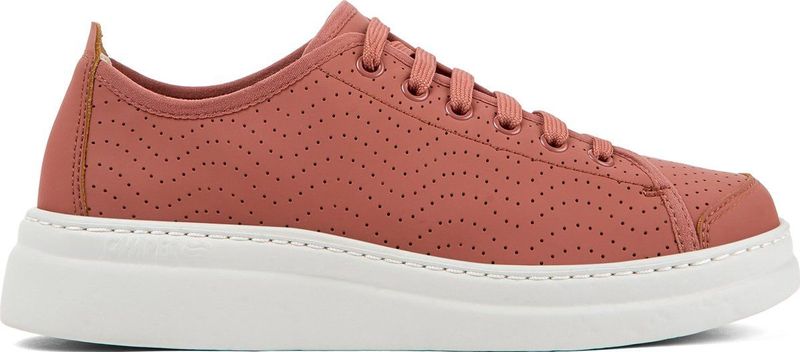 Camper - Runner Up - Schoenen - Rood - Gerecycled Leer - Sportieve Stijl