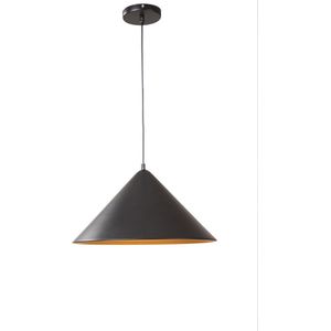 Hanglamp Zwart met Gouden Binnenkant - Scaldare Orvinio
