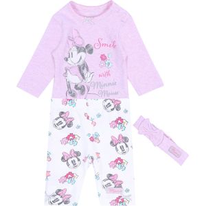 Roze romper + legging + Minnie hoofdband DISNEY