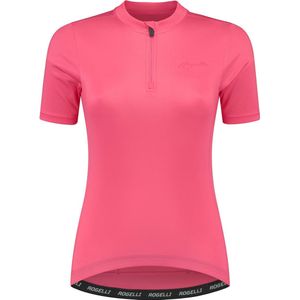 Rogelli Core Fietsshirt Dames - Korte Mouwen - Wielrenshirt - Roze - Maat XS