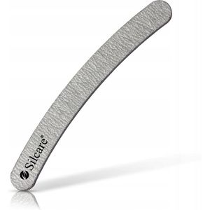 Silcare Nagelvijl Zebra Banaan 100/100 Wit