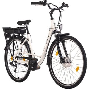 Hollandia Fiets (elektrisch) E-stadsfiets dames Hollandia Zagon 28'' 6 versnellingen - 44 cm