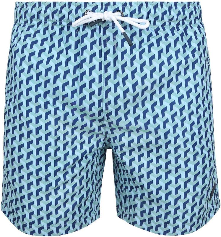 Suitable - Zwembroek - Blauw - Heren zwemshort - Sneldrogend