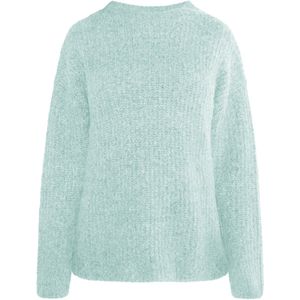 usha - Gebreide Trui - Oversized - Wit - Riblook