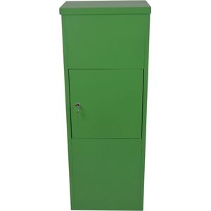 Veehaus - Intelec - Pakketbrievenbus - Brievenbus - XXL -Metaal - Groen- 26*41*109 cm