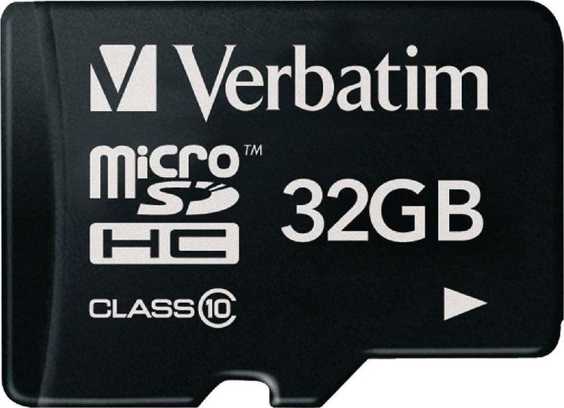 Verbatim MicroSDHC 32GB - Class 10