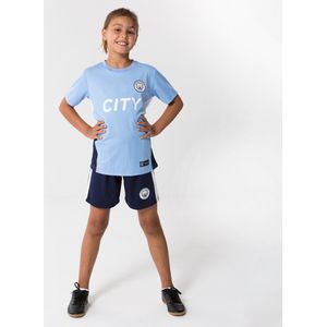 Manchester City thuis tenue 22/23 - Maat 116 - Voetbaltenue Kinderen - Lichtblauw