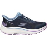 Skechers Go Run Consistent 2.0 Captiva Sneakers voor dames, marineblauw lavendel, 35 EU