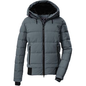 Killtec dames winterjas - padded - 43304 - blauw/grijs - maat 38