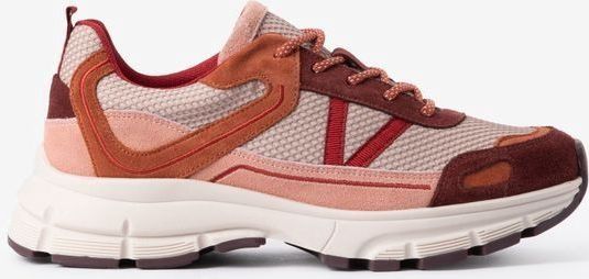 Sissy-Boy - Oranje suède sneakers - 36