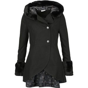 Harry Potter Hogwarts Dames Korte jas - zwart - S