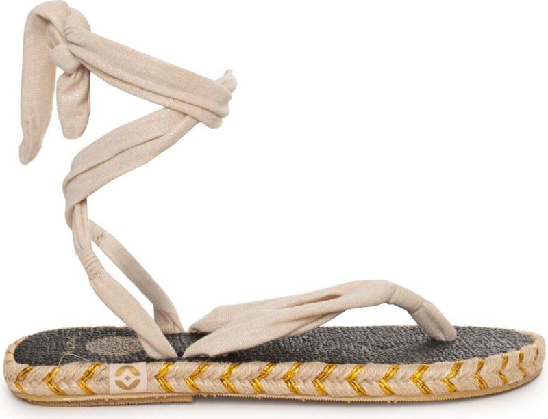 Nalho - NA0039 - Sandalen - Lichtgoud - Dames - Teenslippers