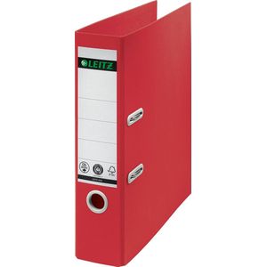 Leitz 180° Recycle Duurzame A4 Ordner - Rugbreedte van 80mm - Klimaatneutraal - Rood