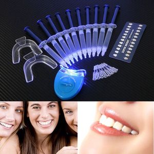 Tanden Bleken - Tandbleek Set - Tandenbleekset - Thuis tandenbleken - Tandbleekset Premium - Tanden Bleekset - Tandbleekset Premium - 3D LED - 10 Gelspuiten - Veilig - Thuis bleken - Witte Tanden - Professionele Teeth Whitening - Tandenbleek set