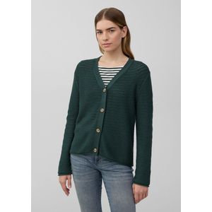 Vest - Luftig-weiche Strickjacke - V-Ausschnitt - Knopfleiste