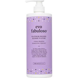 Evo Fabuloso Platinum Blonde toning Shampoo 1000ml