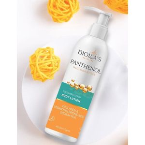 Pathenol Body Lotion met Shea Butter - Kalmerende & Hydraterende Body Spray met Shea Butter – Beschermt en Herstelt de Huid - Anti Aging – Huid Regeneratie - Tegen Zonneschade en Zonnebrand - Parabenenvrij, Dierproefvrij & Vegan