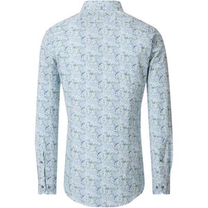 Venti Overhemd Button Down Boord Met Print Body Fit - XXL