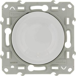 Schneider Electric Odace Dimmer voor Spaarlampen 9-100W - Wit