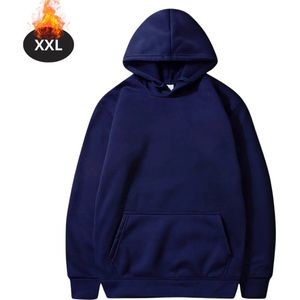 Bovista Hoodie Heren - Sweaters - Sweater - Warme Trui - Met Capuchon - Marineblauw - S