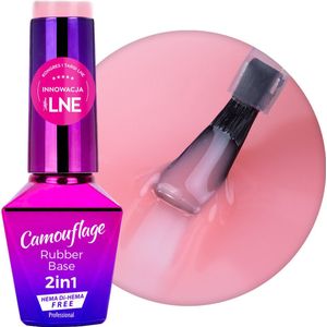 Molly Lac - 2 + 1 Rubberbase - Camouflage - Gentle Fluidy 3 - Hema//DiHema Vrij - Manicure - Nagelverzorging - Nagelstyliste - Base - UV/Led - Caramdia