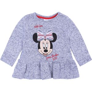 Grijze blouse met ruches Minnie Mouse DISNEY