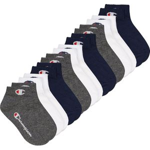 SOKKEN 9 paar Champion Quarter sokken, maat. 35 - 46 Unisex sneaker korte sokken