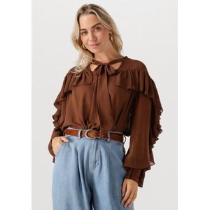 Notre-V Nv-glenda Dames - Jurken - Bruin - Maat XS