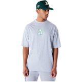 New Era - MLB World Series - T-shirt - Grijs - Korte Mouwen - L