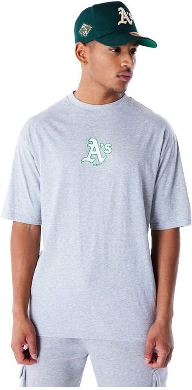 New Era - MLB World Series - T-shirt - Grijs - Korte Mouwen - L