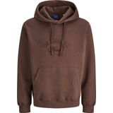 JACK&JONES - JORBLEECKER BRANDING SWEAT HOOD BF - Heren - Sweaters