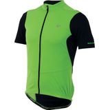 PEARL iZUMi - Attack - Fietsshirt - Groen - Korte Mouw, 100% Polyester, Drie Achterzakken, Reflecterende Elementen