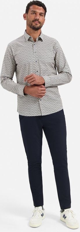 No Excess - Overhemd - Lichtblauw - Regular Fit - Lange Mouw