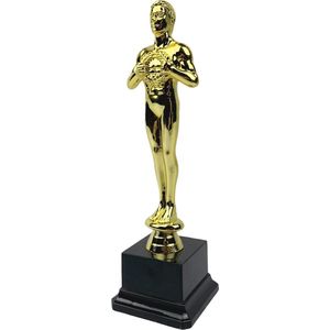 Oscar Beeldje Goud premium filmster trofee 25 cm