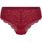 Hunkemöller Dames Lingerie Brazilian Marine - Rood - maat XS