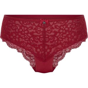 Hunkemöller Dames Lingerie Brazilian Marine - Rood - maat XS