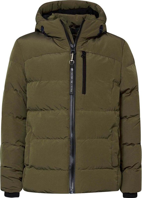 Petrol Industries - Jongens Sustainable Jas - Bruin - Maat 116