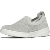 FitFlop - Super-Q Knit Slip-Ons - Instapper - Arctic Grey/Silver