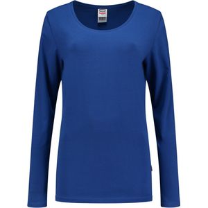 Tricorp 101010 T-Shirt Lange Mouw Dames - Koningsblauw