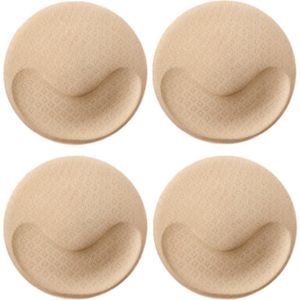 Sportieve ademende borstpad - 2paar - S - 12x12cm - dikte 1,6cm - ondergoedinzetstuk - badpakborstpad - eendelige yogasponsborstpad - licht en gewichtloos - ervaar het comfort van een naakte pasvorm - zachte aanraking