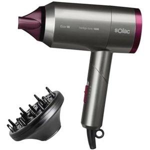 Ultralichte opvouwbare haardroger met ionentechnologie - 2000W droogvermogen, 2 snelheden en temperaturen