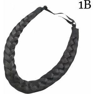 Guardian Beauty Haar Vlecht Extensions - Synthetisch Haar - 28cm - #1B