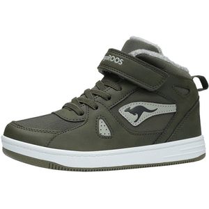 KangaROOS K-CP Kalley II EV hoge unisex kindersneaker warme voering groen