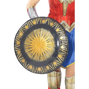 FUNIDELIA Wonder Woman Schild voor vrouwen en mannen - Rood