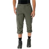 VAUDE Farley Capri Pants - Driekwartbroek - Groen - Sneldrogend - UV-bescherming