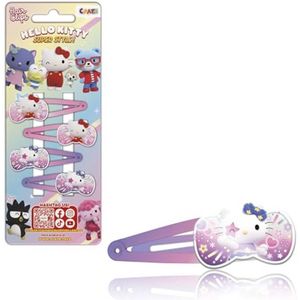 Haarspelden voor Meisjes met Hello Kitty Design - 4 Stuks in 2 Stijlen