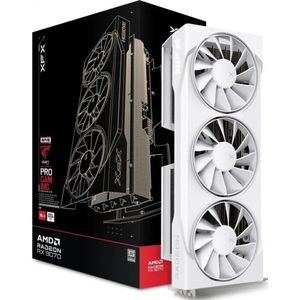 XFX SWIFT AMD Radeon RX 9070 White Triple Fan Gaming Edition - Videokaart - 16 GB GDDR6 - PCI Express 5.0 x16 - 1x HDMI, 3x DisplayPort